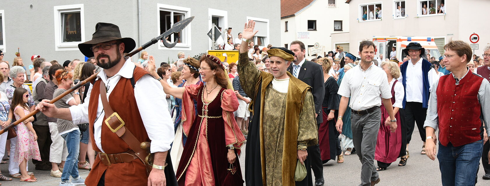 Willkommen zum Historischen Stadtfest Monheim 14. bis 17. Juli 2023